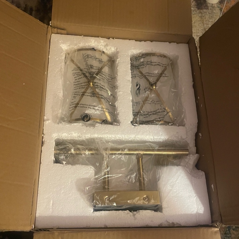 OSMIR Light Fixture in box